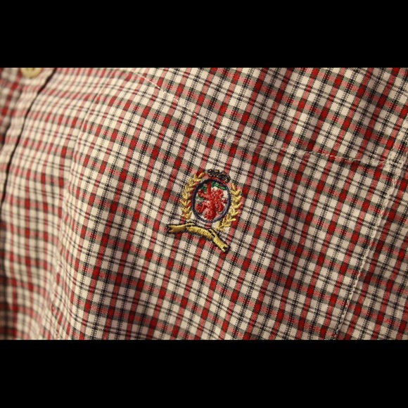 Tommy Hilfiger plaid button up - Picture 2 of 3